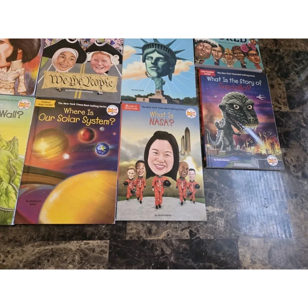 Who Was Books • Lot 18 Books Biography • Where Is What Is History Homeschool